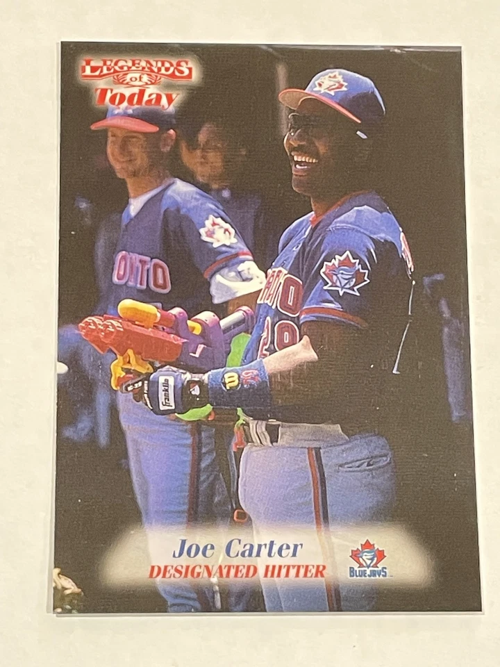 1998 Sports Illustrated Then and Now Baseball - Joe Carter - Toronto Blue Jays - Image 1 of 2