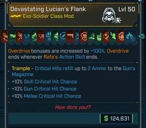 Borderlands 4⭐ MODDED ⭐DEVASTATING LUCIAN'S FLANK⭐INSANE RAFA CLASS MOD - Picture 1 of 6