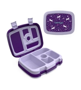 Bentgo® Kids Prints Leak-Proof, 5-Compartment Bento-Style Kids Lunch Box - Ideal - Picture 1 of 4