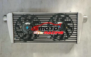 Intercooler universal de aleación FMIC 600x300x76 mm 3" pulgadas entrada/salida 76 mm turbo y ventilador - Imagen 1 de 7