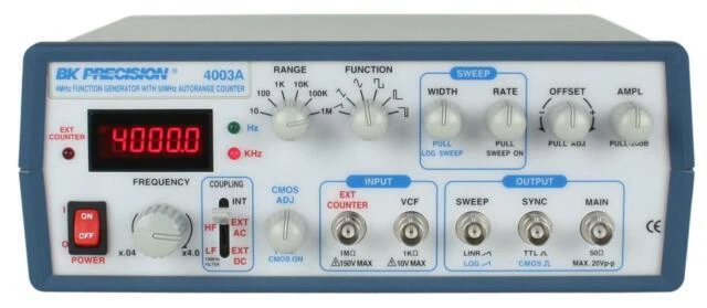 B&K Precision 4003A Function Frequency/Pulse Generator