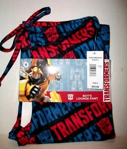 TRANSFORMERS MANIA SLEEP LOUNGE PANTS YOUTH SMALL NWT SIZE 6-7 MSRP 24.00 - Picture 1 of 2