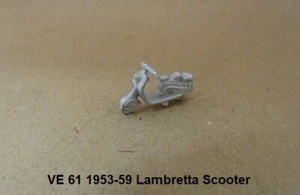 00/4mm 1:76 R PARKER MODELS VE 61 LAMBRETTA SCOOTER 1953 - 59 "UNPAINTED" - Picture 1 of 1