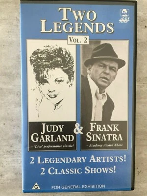 JUDY GARLAND & FRANK SINATRA: Two Legends - Vol. 2 (VHS-Video HHV 405 / OVP) - Bild 1 von 2