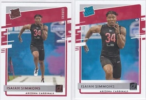 2020 Isaiah Simmons Panini Donruss Rated Rookie Canvas RC #349 W/ REG. ROOKIE - Picture 1 of 1