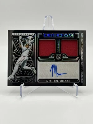 2023 Panini Obsidian Michael Wilson RPA INK  #166/199 - Image 1 of 2