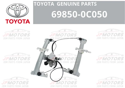 TOYOTA Genuine OEM 07-21 Tundra Back Window Glass Regulator w/ Motor 69850-0C050 - Image 1 of 4