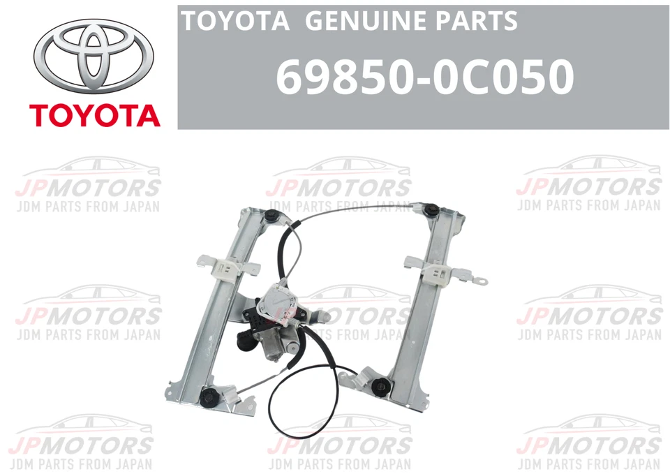 Toyota OEM 07-16 Tundra Rear Window Glass-window Regulator 698500C050