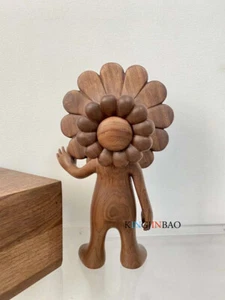 Takashi Murakami Sunflowers Artistic Wooden Ornaments With Based - Picture 1 of 6