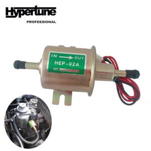 Universal Low Pressure Electric Fuel Pump 4-7 PSI 12V Gas Diesel Inline HEP-02A - Picture 1 of 6