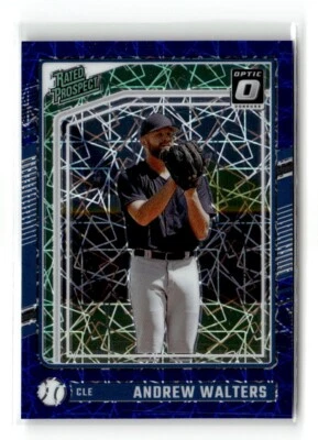 2024 Donruss Optic Rated Prospects Andrew Walters #106 Blue Velocity Prizm - Image 1 of 2