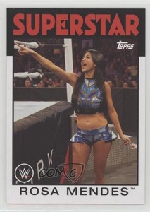 2016 Topps Heritage WWE Superstar Rosa Mendes #52