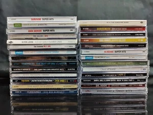 Classic Rock Greatest Hits CD Lot Of 27 Fleetwood Mac, Prince, Bowie, Aerosmith - Picture 1 of 17