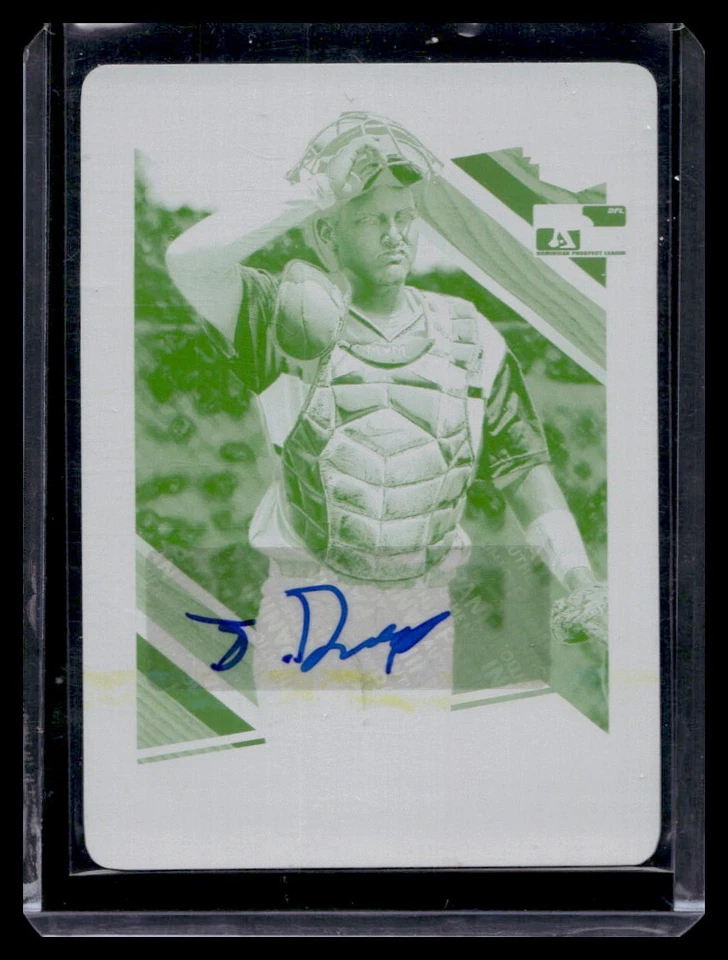 2022 Panini Elite Extra Edition Josue Demey Printing Plate 1/1 Autograph #178 - Image 1 of 2