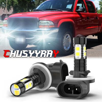 Para Dodge Dakota Pickup 2 puertas 2001-2004 2 piezas 881 LED luz antiniebla bombillas de conducción Foto 1 de 4