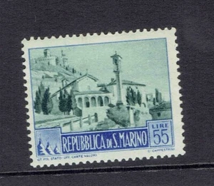 San Marino 1950. 55 Lira, Freimarke Ansichten. Mounted Mint (Unsure of Cat No) - Picture 1 of 2