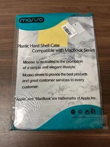 Funda rígida Mosiso para MacBook Pro 2021 16 pulgadas A2485 diseño de patrón de mármol - Imagen 1 de 3