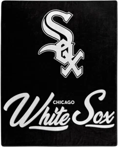 Northwest MLB Chicago White Sox Signature Throw Blanket New 50" x 60" - Picture 1 of 7