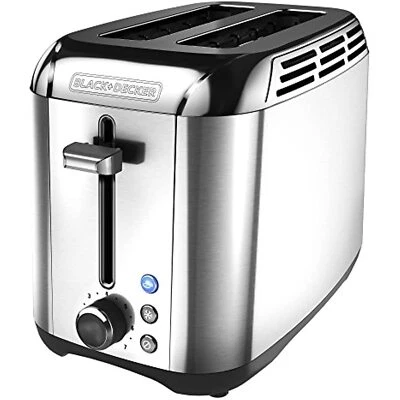 BLACK+DECKER TR3500SD Rapid Toast 2-Slice Toaster, Stainless Steel - Image 1 of 4