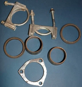 1963 1964 1965 1966 1967 1968 1969 Corvette exhaust hardware, donuts, clamps - Picture 1 of 1
