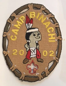 Campamento de verano 2002 Binachi Patch Home Lodge 193 Choctaw Area Council - Imagen 1 de 2
