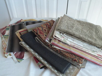 U Pick high end UPHOLSTERY SAMPLES velvet tapestry prints 24" sq Kravet Lee Jofa - Image 1 of 4