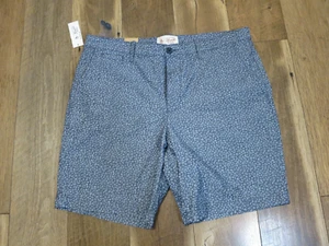 Original Penguin By Munsingwear Men’s Blue Shell Print Shorts Sz 36 NWT - Picture 1 of 11