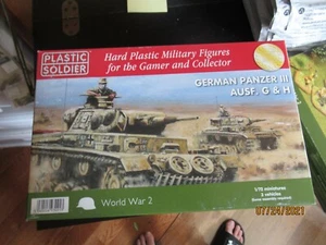 Plastic Soldier #WW2V20010 German Panzer III Ausf. G&H 1/72 Scale 3 Vehicles - Picture 1 of 3