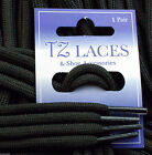 Cord Round Black 5mm Laces Shoes Boots Hiking-Boots New