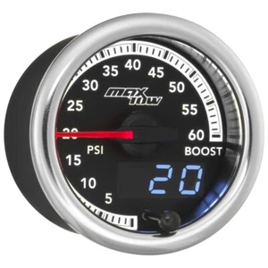 MaxTow Match 60 PSI Boost Gauge for the 4th Gen 6.7 Ram Cummins - Picture 1 of 8