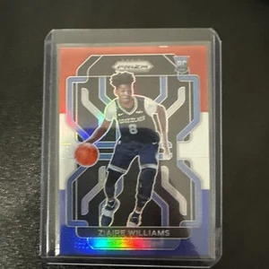 2021-22 Panini Prizm #313 Ziaire Williams Red White and Blue - Picture 1 of 8