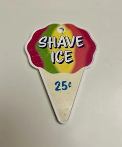 American Girl Nanea's Shave Ice Shop Accessory SNOWCONE SIGN Shave Ice - Picture 1 of 2