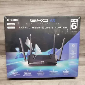 D-LINK EXO AX1500 WiFi 6 Gigabit Mesh Router DIR-X1560 - BRAND NEW SEALED IN BOX - Picture 1 of 4
