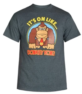 Donkey Kong Men's Graphic Short Sleeve Graphic T-Shirt Size XL - Picture 1 of 4