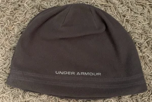 Cappello invernale Under Armour Youth OSFA Fleece Beanie nero logo poliestere/spandex - Foto 1 di 11