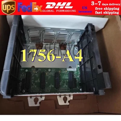 Allen Bradley 1756-A4 ControlLogix 4 Slot Rack 1756A4 PLC US ！ AB - Image 1 of 3