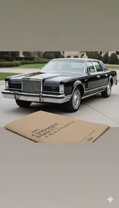 1981 Lincoln Continental Mark VI Factory Original Glovebox Owners Manual - Foto 1 di 18