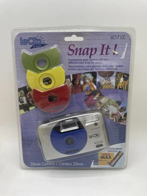 NEW Le Clic LC17 CC Snap It Camera By Concord 35mm Changeable Colors! - Image 1 of 2
