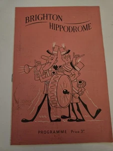 Brighton Hippodrome Programme 1951 – Donald Peers Variety Show Vintage Theatre - Picture 1 of 5