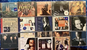 18 SONY CDS FROM A PRIVATE COLLECTION (MOST UNPLAYED) - Picture 1 of 2