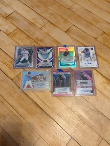 *Lot of 7* Carson Williams auto cards Bowman Chrome 1st, Leaf, Donruss, Metal - Bild 1 von 13