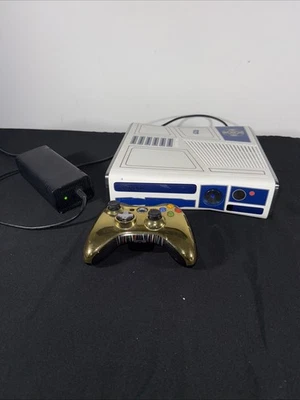 Star Wars Edición Limitada R2D2 Xbox 360 320GB con Controlador C-3PO - PROBADO Leer Foto 1 de 4