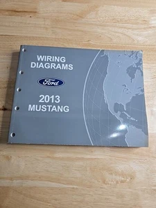 2013 Ford Mustang Factory Electrical Wiring Diagrams Manual Book - Picture 1 of 2