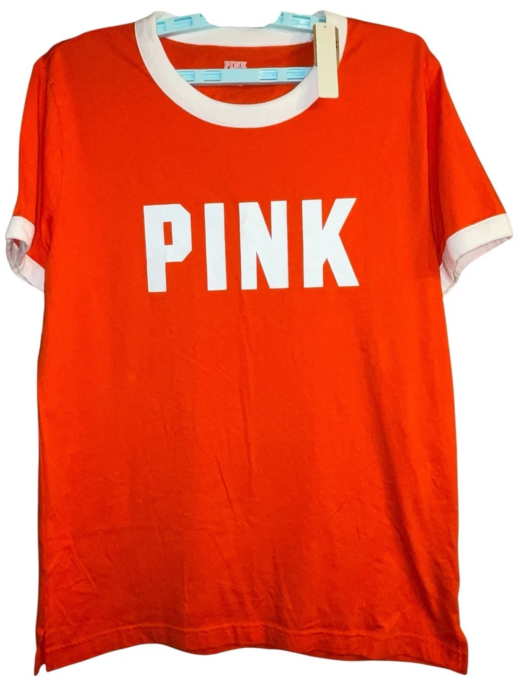 A Victoria's Secret Tshirts Size SP 1 Is PINK And 1 Is Grey