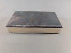 Versilberte Art Deco Zigarettendose Schmuckschatulle Deckeldose