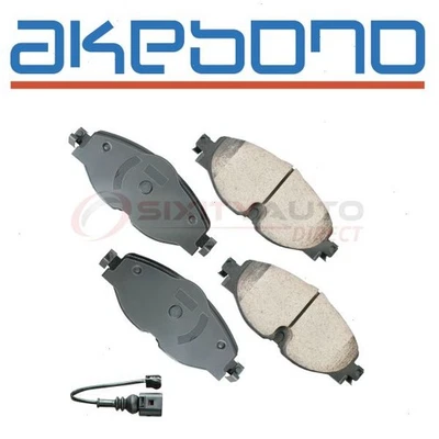 Akebono EURO Front Disc Brake Pad Set for 2017 Volkswagen Golf Alltrack - qx Foto 1 de 4