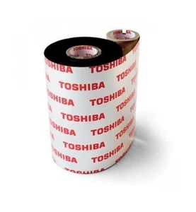 114x300 box 5 pz ribbon Toshiba wax/resin AG2 ink out near edge 1" per B-SX4/B-S - Afbeelding 1 van 1