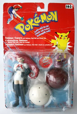 РЕДКАЯ 2000 ПОКЕМОНОВ ТРЕНЕРОВ JESSE ФИГУРКА #23 EKANS HASBRO НОВЫЙ ЗАПЕЧАТАННЫЙ! - Изображение 1 из 4