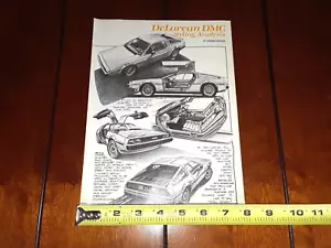 ARTICOLO DELOREAN ORIGINALE 1977 - Foto 1 di 12
