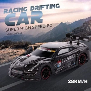 1:24 2.4G RC Car 4WD Drift GTR Racing Alta Velocità Auto Telecomandata off-road - Photo 1/10